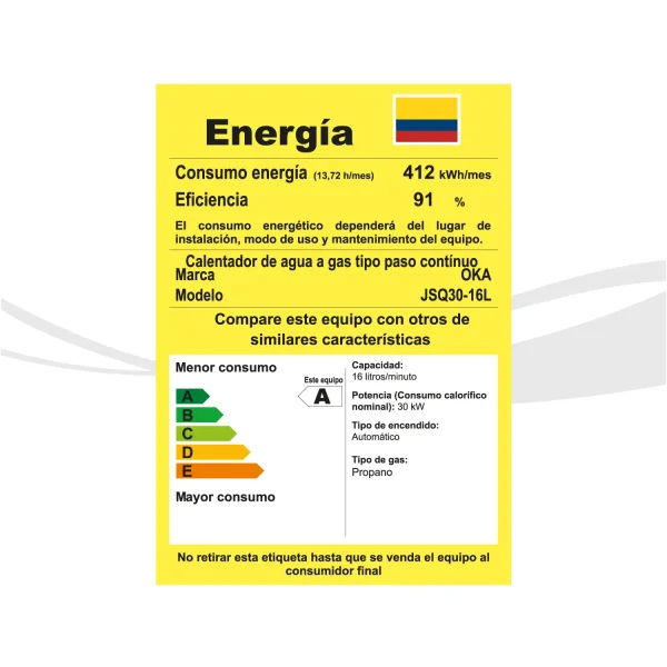 16LTF-PROPANO_EFIC Eficiencia gas propano